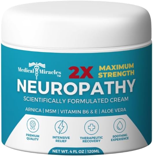 Medical Miracles 2X Maximum Strength Neuropathy Cream